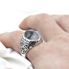 Срібний перстень з каменем MF 1009ar розмір 18